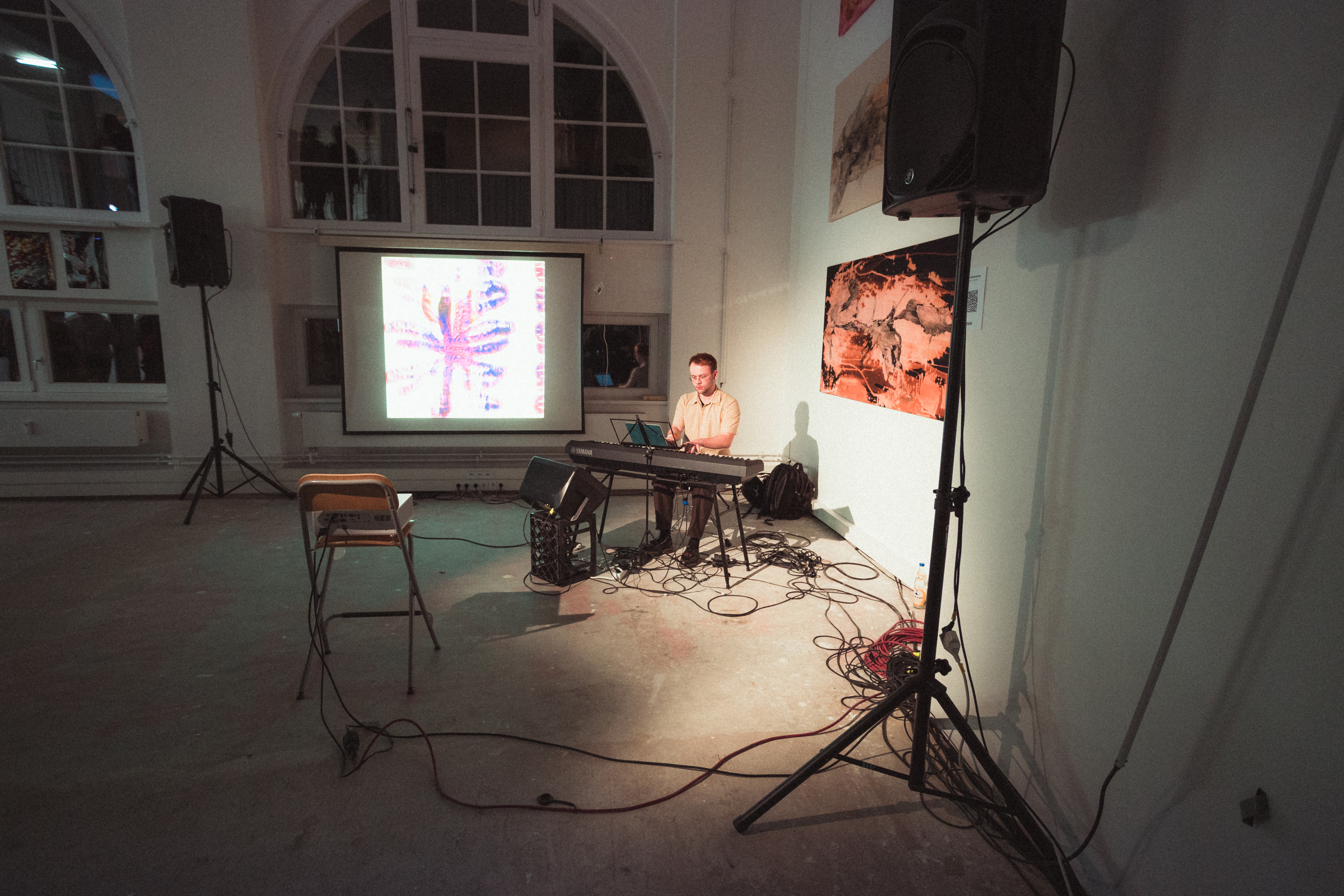 StyleGAN2 Music Performance at EMIK